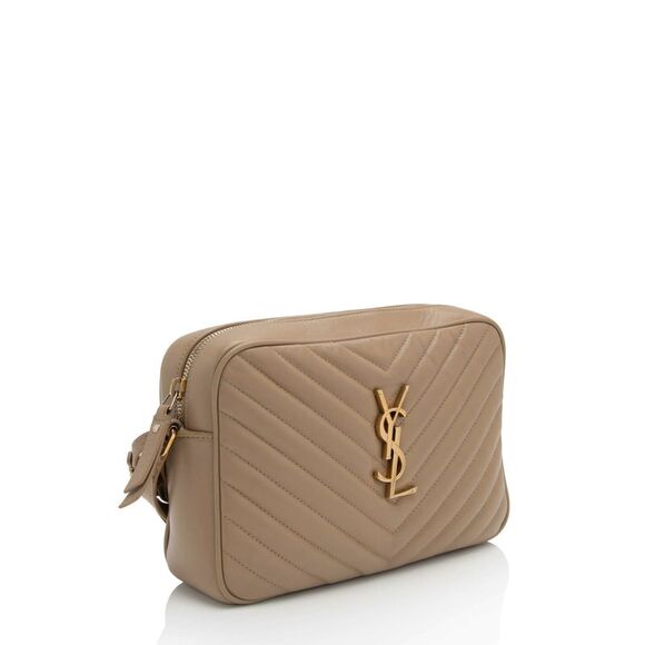 Saint Laurent Matelasse Calfskin Monogram Lou Camera Bag - Picture 2 of 15